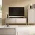 Shawnee Large TV Stand with 2 Flip Doors - Beige