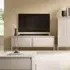 Shawnee Small TV Stand with 2 Flip Doors - Beige
