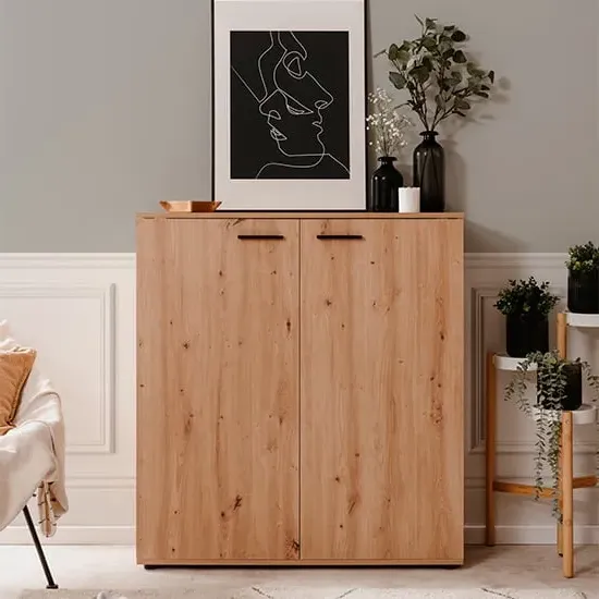 Shelbyville Shoe Storage Cabinet - Artisan Oak, MDF product