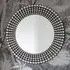 Sherrington Round Wall Mirror - Silver