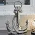 Shotwell Anchor Sculpture - Silver, Ceramic