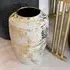 Shotwell Medium Ceramic Fleck Vase - Gold, Ceramic