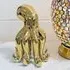 Shotwell Small Octopus Sculpture - Gold, Ceramic