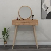 Siena Dressing Table with Mirror - Atlantic Pine alternate view