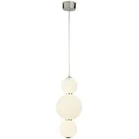 Sierra 2 Bulb Pendant Light - Chrome, Glass