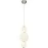 Sierra 2 Bulb Pendant Light - Chrome, Glass