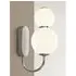 Sierra 2 Bulb Wall Light - Chrome, Glass