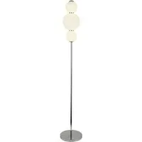 Sierra 3 Bulb Floor Lamp - Chrome, Glass