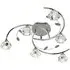 Sierra 6-Light Ceiling Light - Chrome, Clear Glass