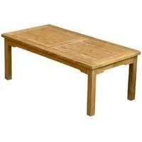Sierra Rectangular Coffee Table - Teak alternate view