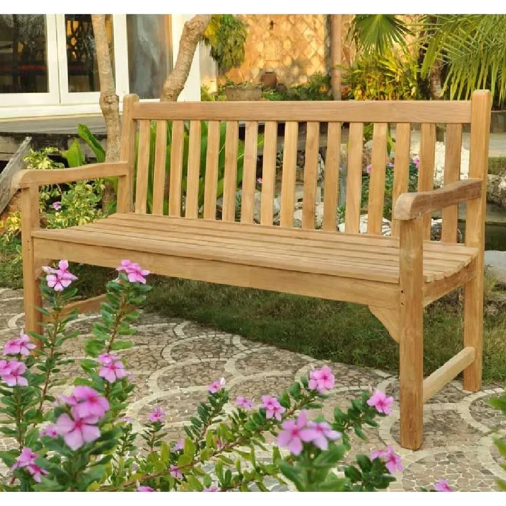 Sierra Small Garden Bench - Teak image