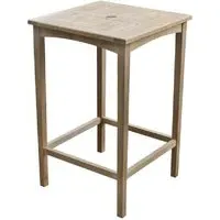Sierra Square Bar Table - Teak