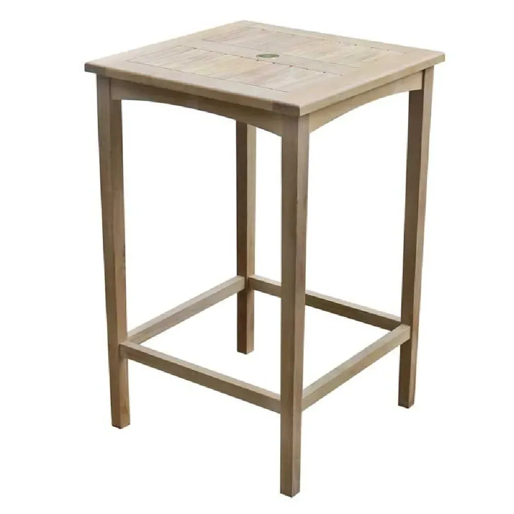 Sierra Square Bar Table - Teak