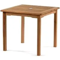 Sierra Square Bistro Table - Teak