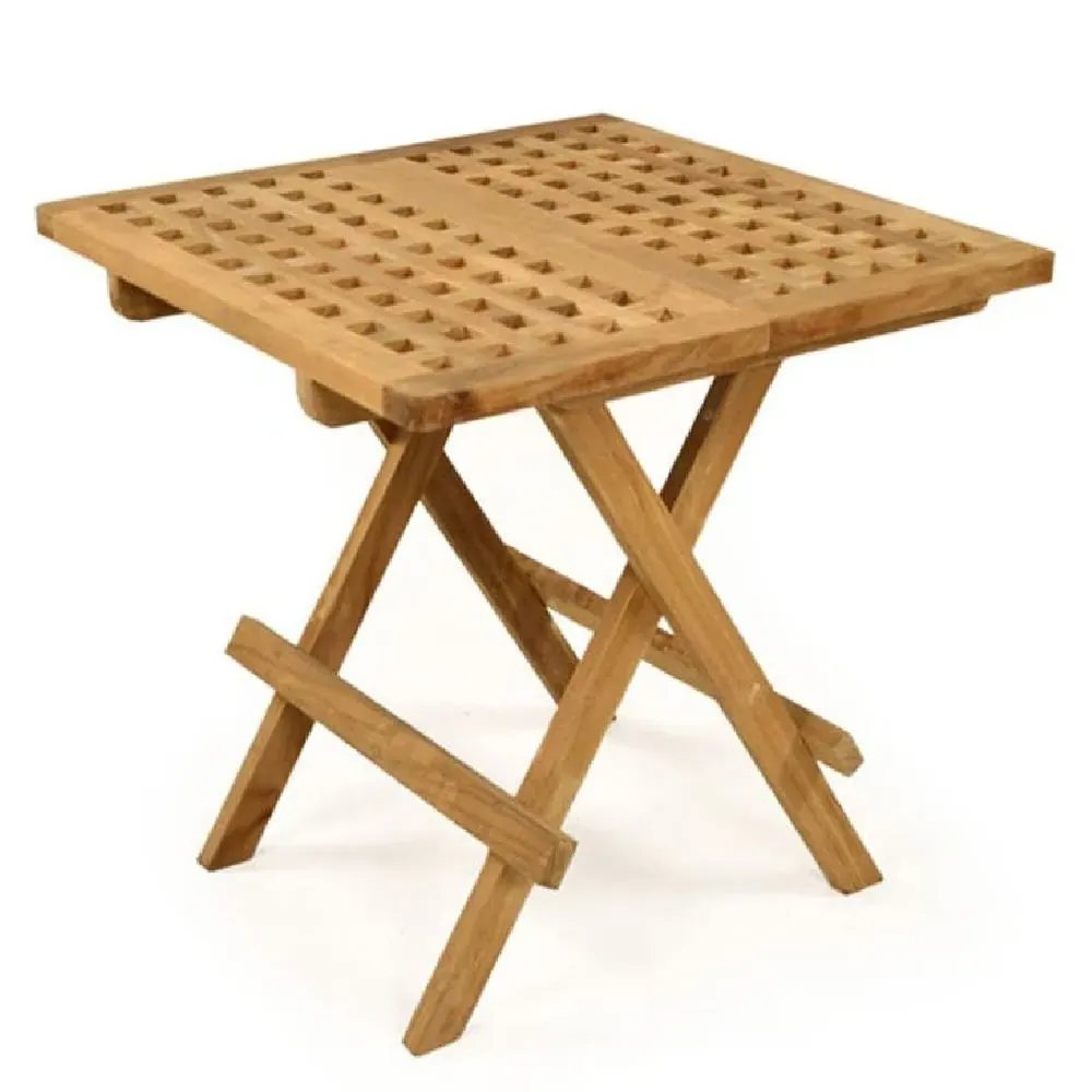 Sierra Square Folding Dining Table - Teak image