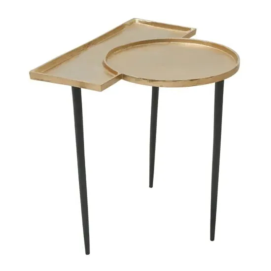 Simbala Side Table - Gold, Metal image