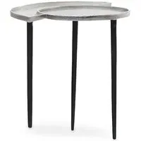 Simbala Side Table - Silver, Metal