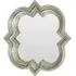 Sims Arabesque Design Wall Mirror - Weathered Silver