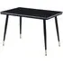 Sion Dining Table - Black, Sintered Ceramic Stone