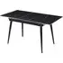 Sion Extendable Dining Table - Black, Sintered Ceramic Stone