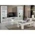 Sion Living Room Set with Coffee Table - White Beton