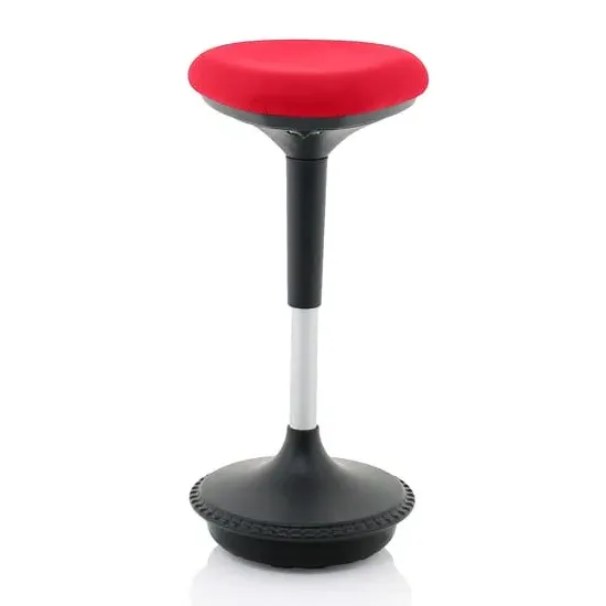 Sitall Office Visitor Stool with Gas Lift - Bergamot Cherry
