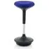 Sitall Office Visitor Stool with Gas Lift - Blue, Fabric
