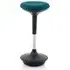 Sitall Office Visitor Stool with Gas Lift - Teal, Fabric