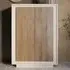 Skokie 2 Door Highboard - Walnut, Wood