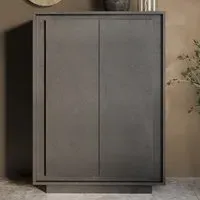 Skokie 2 Door Highboard - Wood