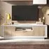 Skokie TV Stand with Storage - White, Wood
