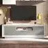 Skokie TV Stand with Storage - White, Wood