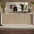 Skokie Wooden Sideboard with 4 Doors - Cashmere and Cadiz
