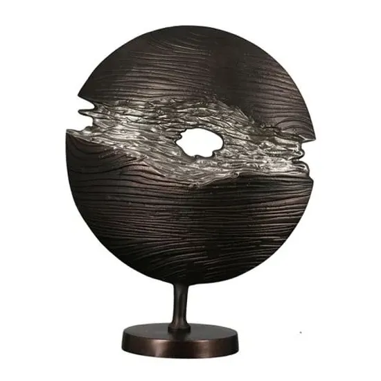 Slice Aluminium Sculpture - Silver, Aluminium