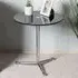 Sloan End Table - Black, Glass