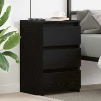 Smyrna 3-Drawer Chest - Black Oak alternate view