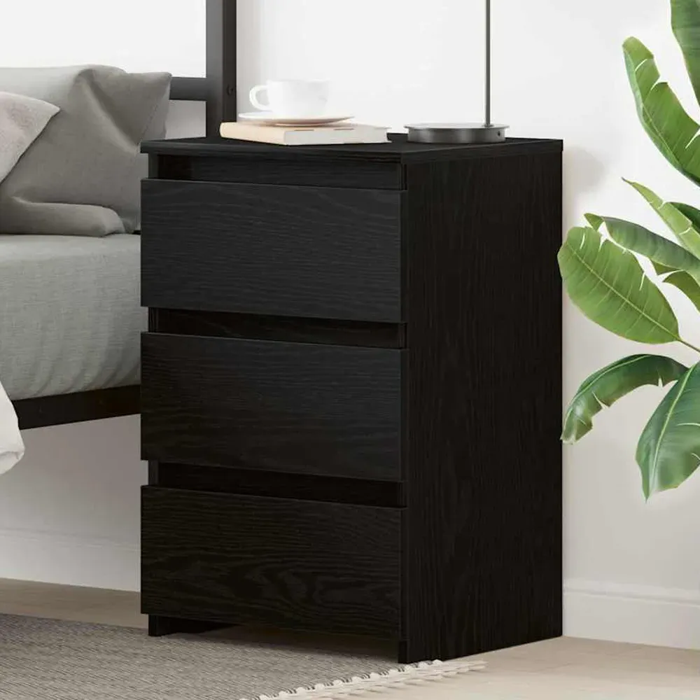 Smyrna 3-Drawer Chest - Black Oak product