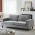 Soho 3-Seater Sofa - Grey, Fabric