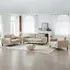 Soho 3+2+1 Seater Sofa Set - Stone, Fabric