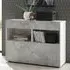 Solana Sideboard with 1 Drawer - White, Cement