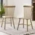 Soldotna Oak Dining Chairs - Pair