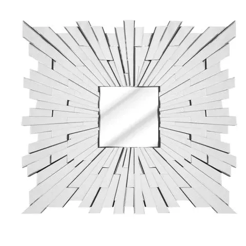 Solitaire Large Square Wall Mirror