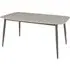 Solomona Rectangular Dining Table - Matt Latte, Ceramic