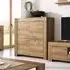 Sonora Storage Cabinet with 4 Doors - Riviera Oak