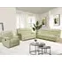 Sorreno 3+2+1 Recliner Sofa Set - Ivory, Bonded Leather