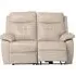 Sotra 2-Seater Electric Recliner Sofa with USB - Stone, Faux Leather