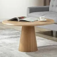 Sousse Round Coffee Table - Oak