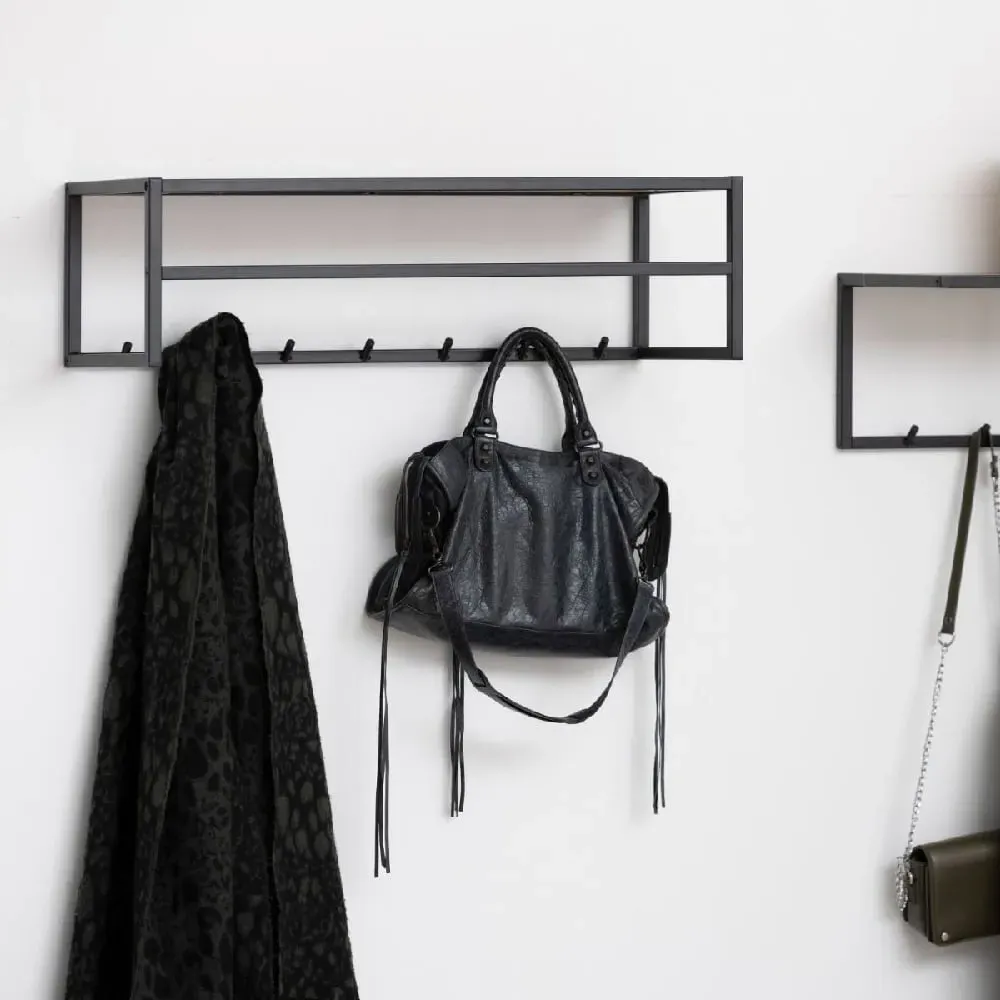 Sparks Coat Rack - Black, Oak