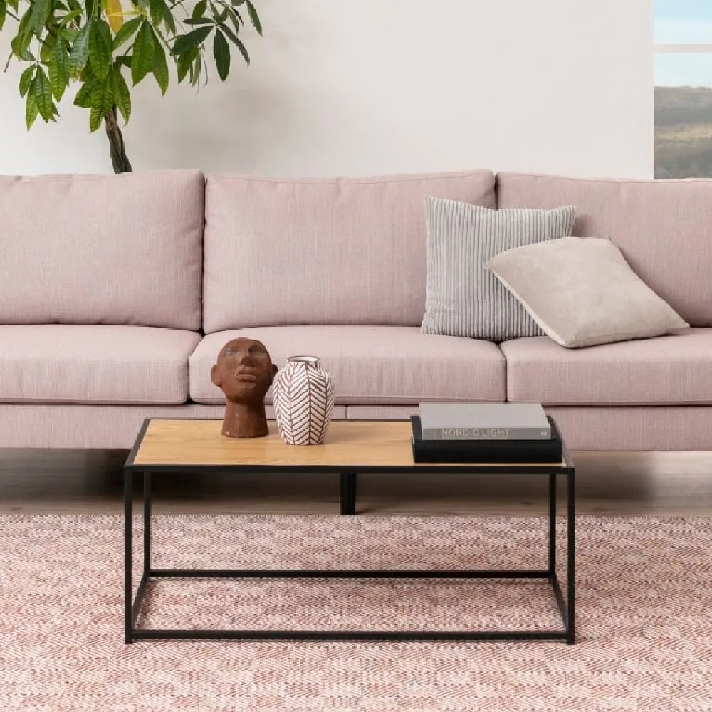 Sparks Coffee Table - Black, Oak