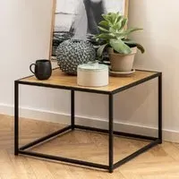 Sparks Square Coffee Table - Black, Oak